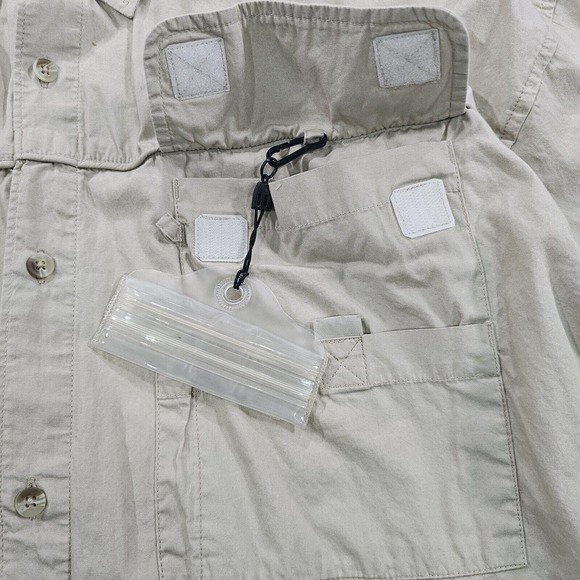 Reel Legends Utility Pockets Vented Short Sleeve Fishing Shirt MENS SIZE XL - Picture 8 of 12